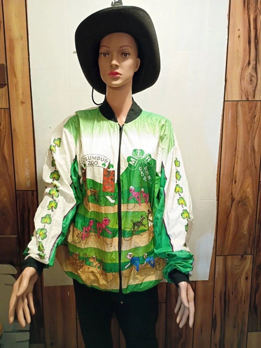 Women's 1997 Columbus Zoo, Dublin, Ohio Windbreaker 2XL